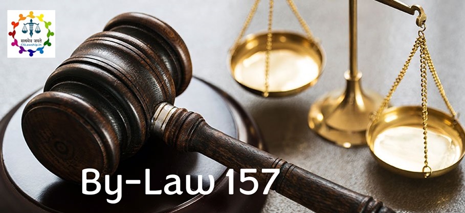 CSLawShip: ByLaw 157