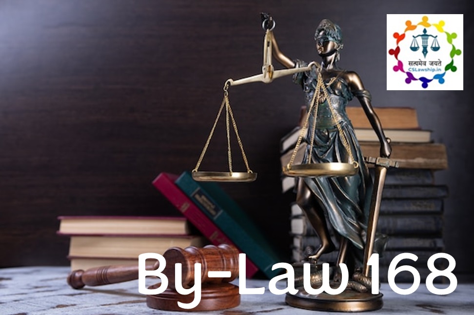 CSLawShip: ByLaw 168