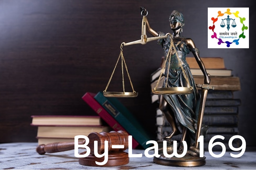 CSLawShip: ByLaw 169