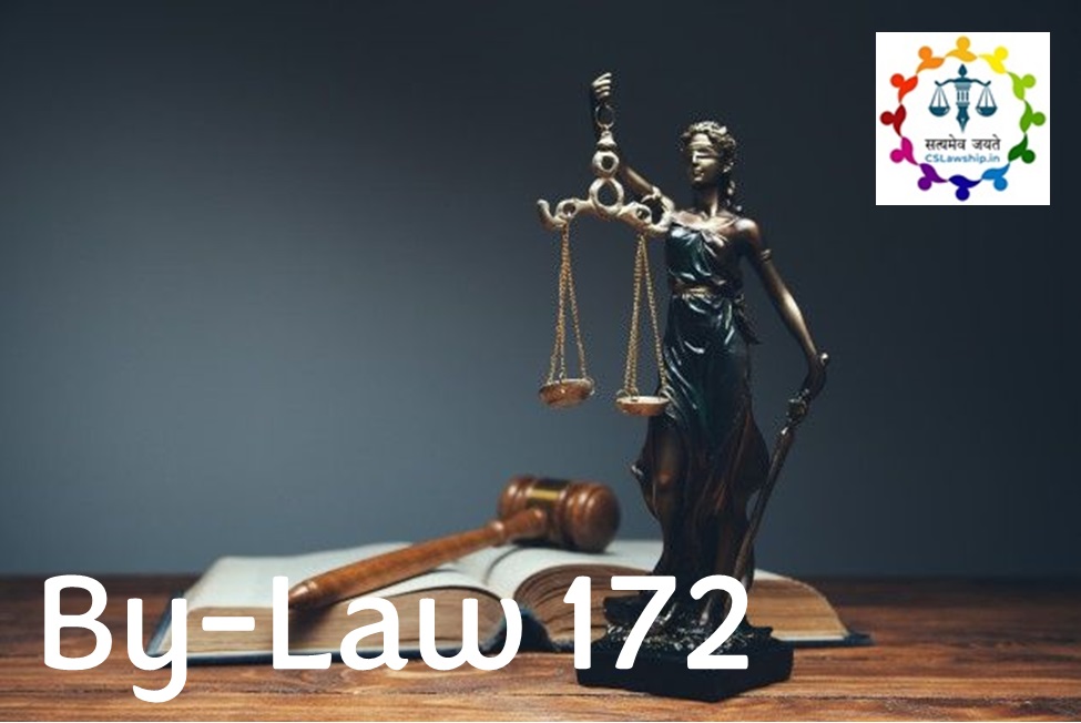 CSLawShip: ByLaw 172