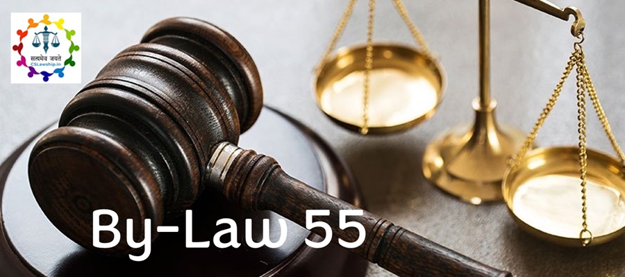 CSLawShip: ByLaw 55